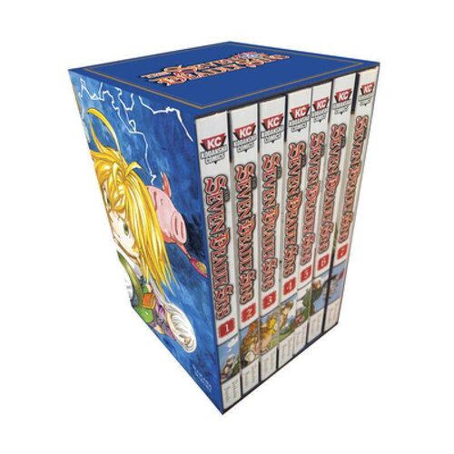 现货 英文原版 The Seven Deadly Sins Box 七大罪 套装1-7卷 讲谈社漫画Kodansha Comics 网飞原创动画漫画漫画书籍