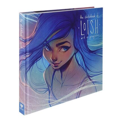 现货 英文原版 The Sketchbook of Loish 进口艺术 Loish插画集 荷兰插画家动画师Lois van Baarle 数字3dtotal