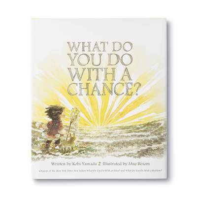 现货 英文原版 What Do You Do with a Chance?有了机会你怎么做？精装绘本 扫把插画 What Do You Do with a Chance?