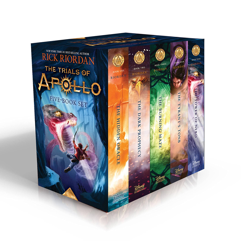 现货 英文原版 阿波罗的审判 5本套装 Trials of Apollo, The 5-Book Paperback Boxed Set 波西杰克逊 Rick Riordan