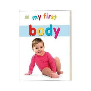 First Body 进口英语原版 英文原版 书籍 英文版 纸板书 现货 宝宝身体启蒙书