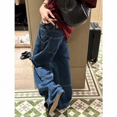 3722superniniyy设计感复古蓝阔