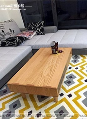 现代简约黄色菱形几何地毯地垫卧室茶几沙发客厅床边暖色艳丽加厚