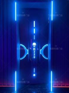 裕豪门业厂家定制KTV包厢门防火门隔音门派对包房门天空之城同款