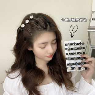 懒人编发发夹女夏季前额刘海无痕整理神器2022新款发卡夹子头饰