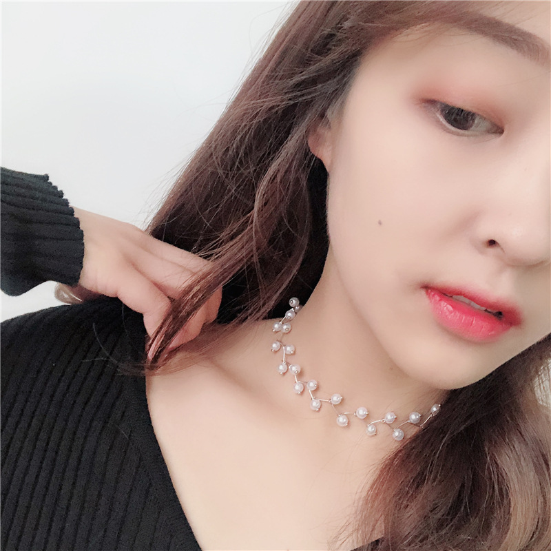 项链ins女小众个性简约choker