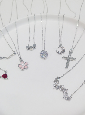 小清新设计感项链锁骨链