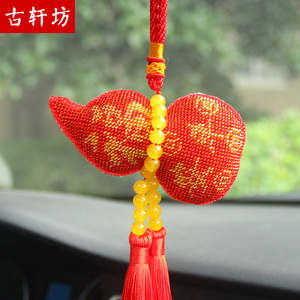 纯手工成品葫芦保平安汽车挂件