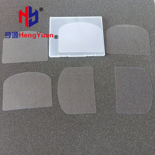 烘焙翻糖模具 透明弧形软刮板 半圆球形假体泡沫蛋糕模型抹面工具