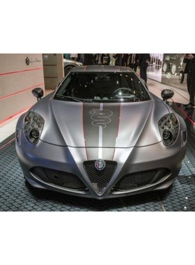 阿尔法罗密欧4C四叶草车贴Giulia Stelvio GTAM运动赛道款拉花贴