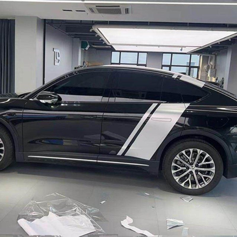 适用于蔚来EC6车贴拉花ET9 ET7 ET5 ES6 EC7车身贴纸叶子板装饰贴