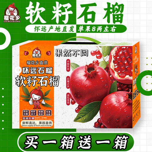 榴花乡怀远石榴软籽石榴