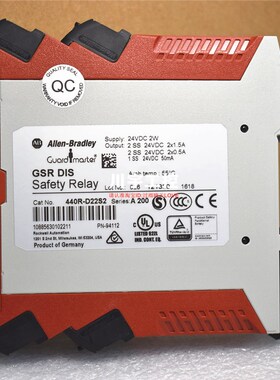 440R-D22S2 安全继电器 GSR DIS 罗克韦尔AB全新现货当天发GSRDIS