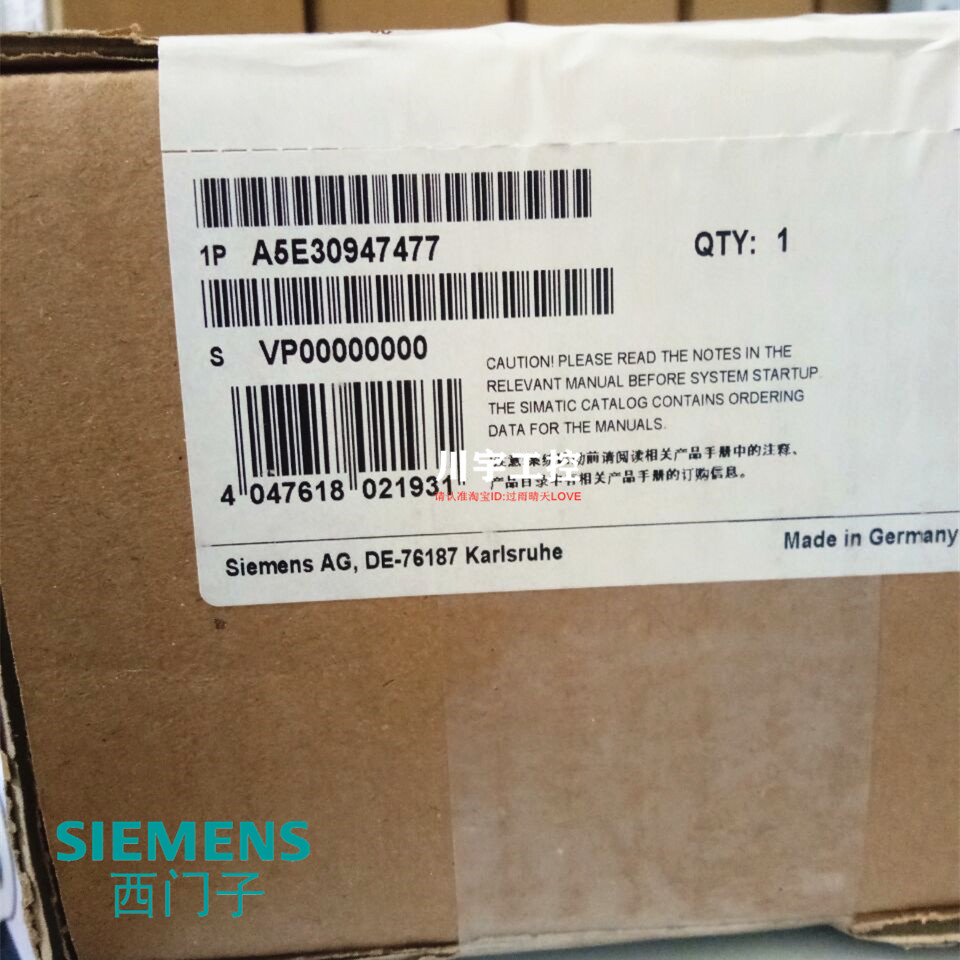 电源西门子A5E30947477-H4
