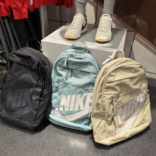 正品 大logo双肩背包男女学生轻便百搭休闲书包DD0559 Nike耐克经典