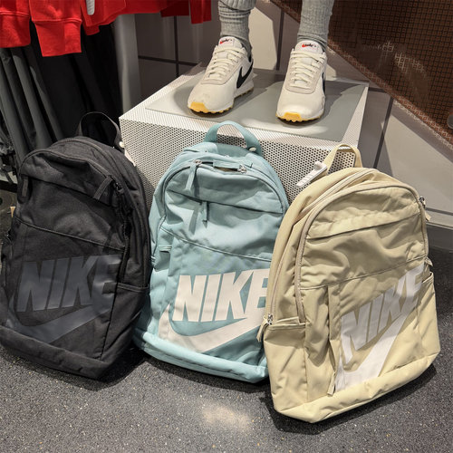 Nike耐克大logo轻便双肩背包