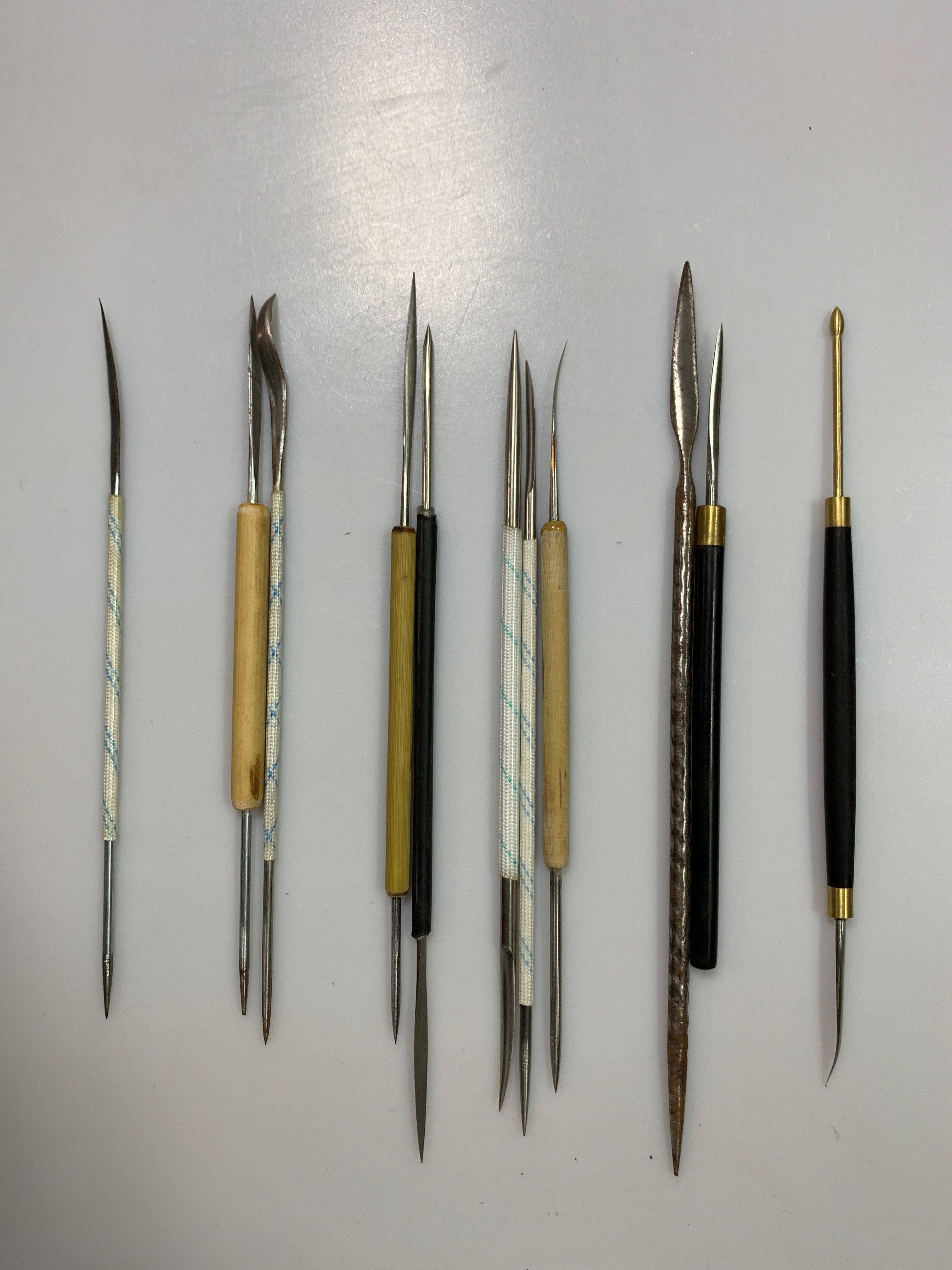 博艺紫砂工具做壶工具宜兴紫砂壶制作工具三弯直刀挖嘴刀