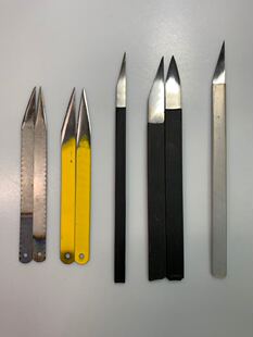 博艺紫砂工具做壶工具宜兴紫砂壶制作工具切泥片专用铁皮刀开口刀