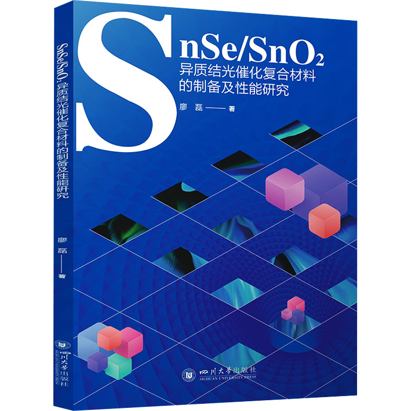 正版包邮 SnSe/SnO2异质结催化合材料的制备及能研究 9787569072112 四川大学出版社 廖磊