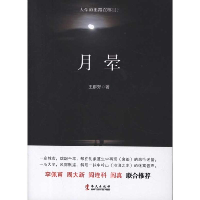 现货包邮 月晕 9787507536089 华文出版社 王群芳