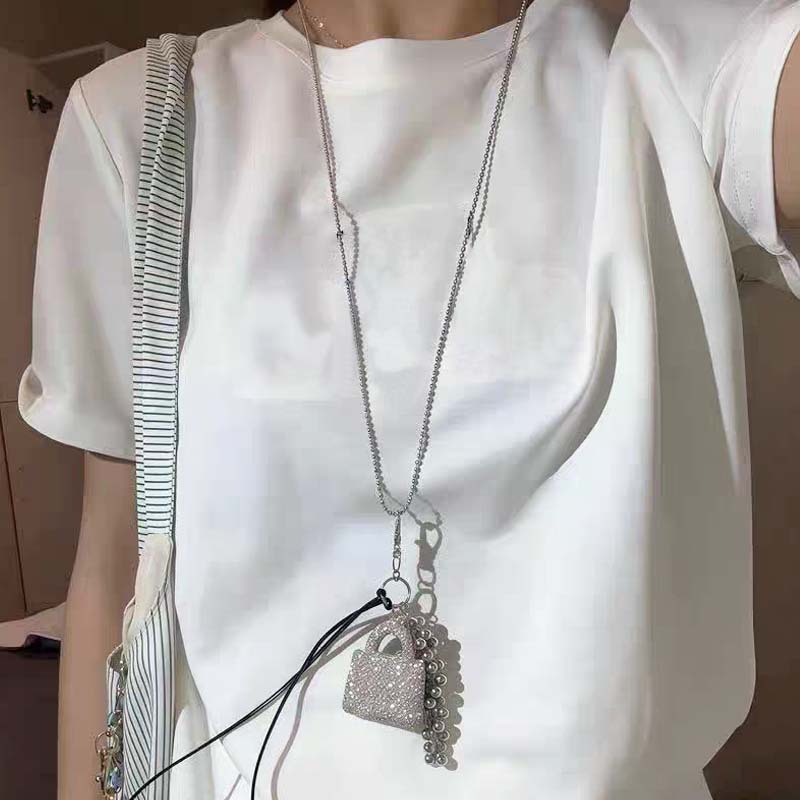 金属葡萄串钥匙扣包包项链毛衣链