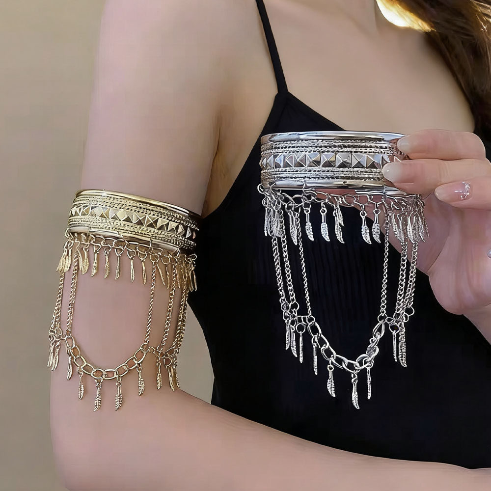 复古异域民族风流苏开口臂环舞蹈手镯古风汉服女金属臂钏镯子配饰,饰品/流行首饰/时尚饰品新,其它首饰,淘宝优惠券,粉丝福利购,淘宝优惠卷