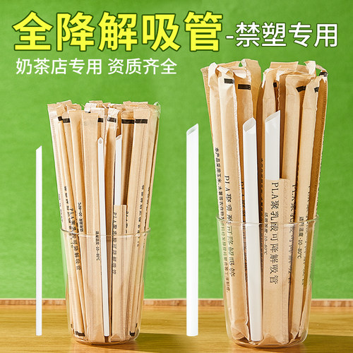 可降解吸管-现货工厂直发