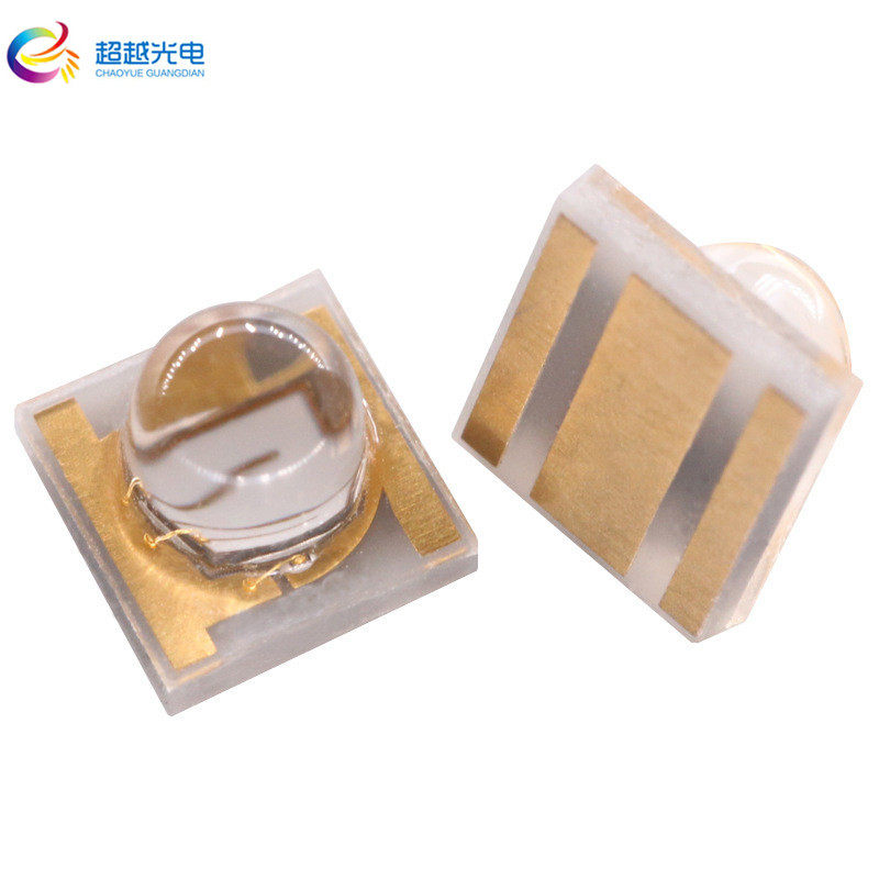 大功率紫光手电筒led灯珠 3535贴片封装 紫外光源uvled 365nm波长