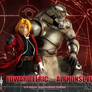 现货 Threezero 1/6 钢之炼金术士 艾尔凡斯 爱德华  兄弟套装
