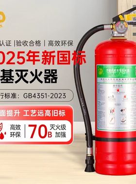 神龙25年新国标MS/ABEF3C手提式水基型灭火器家用及商用灭火器