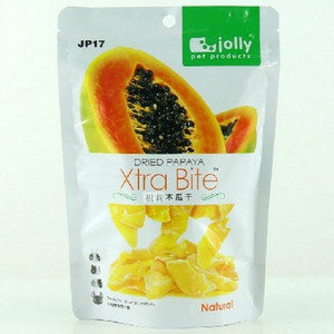 Jolly祖莉木瓜干兔子排毛龙猫豚鼠仓鼠喜爱宠物零食推荐