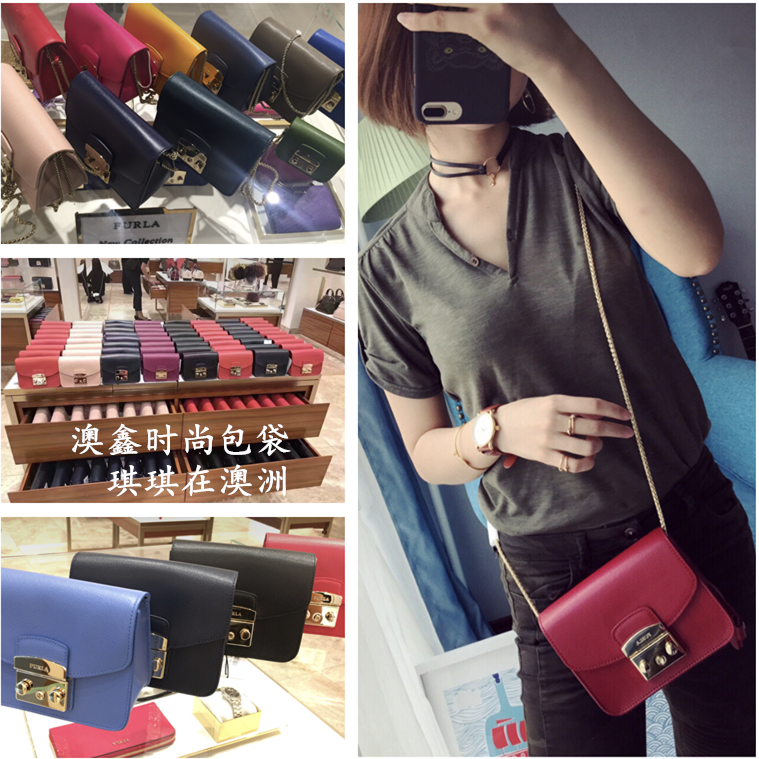 °ÄÖÞ´ú¹º FURLA/ܽÀÅ®°ü Metropolis 18пîÁ´Ìõµ¥¼çб¿æÐ¡·½°ü