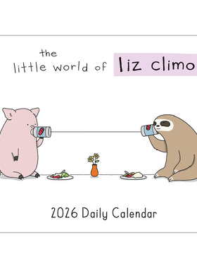 2026年创意日历挂历周历艺术插画文学风景宠物多语种日付礼物台历