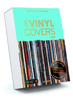 黑胶唱片封面2026年日历台历万年历摆件礼物支持Spotify扫码听歌