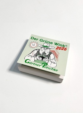 园丁日历2026年德语台历插画手账每日植物知识桌面摆件礼物