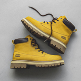 踢不烂大黄靴男厚底登山短靴英伦风沙漠马丁靴B253-9082-P120，男鞋马丁靴，星座814A（原电商B253）