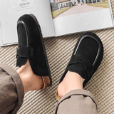 勃肯鞋男厚底包头半拖鞋情侣外穿复古凉拖鞋博肯鞋9506-P120，男鞋拖鞋，星座814A（原电商B253）