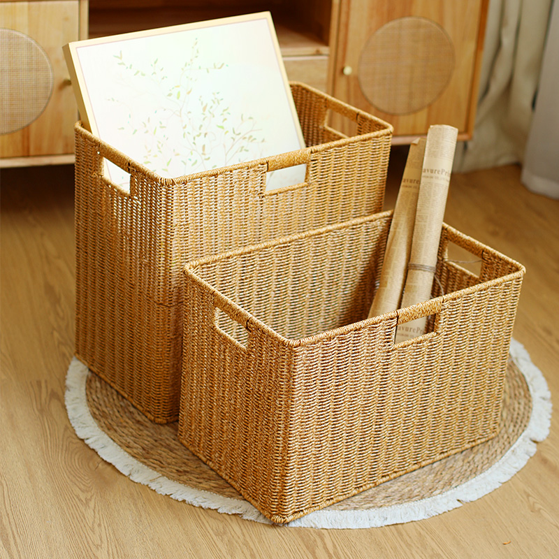 编织收纳筐家好点橱柜储物篮