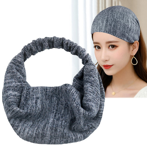 新品宽边柔软发带护额头