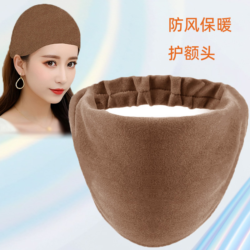 宽边绒布发带柔软舒适简约发饰