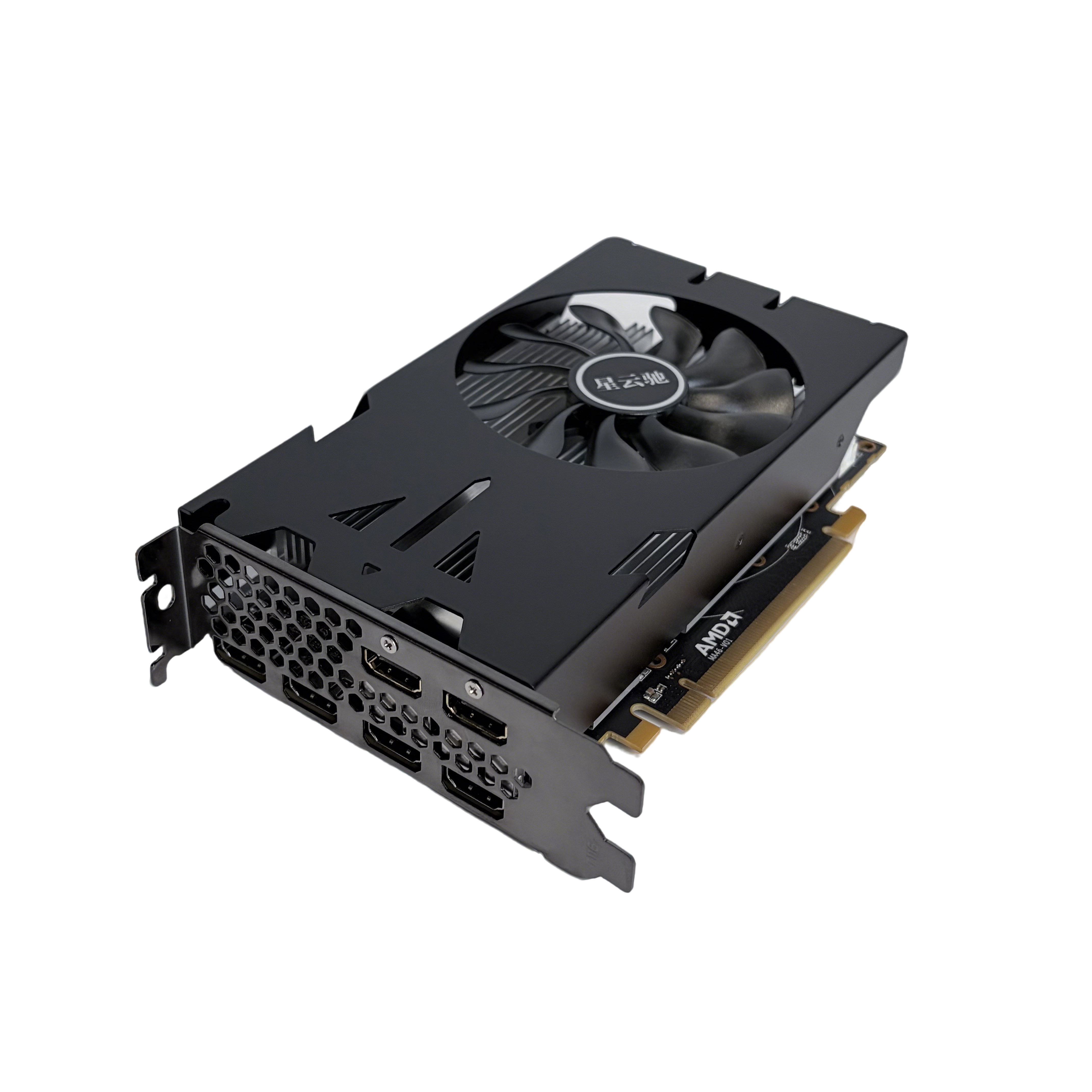 星云驰 RX580 8G 独立显卡 6HDMI 原生接口 多屏分屏工作室显卡