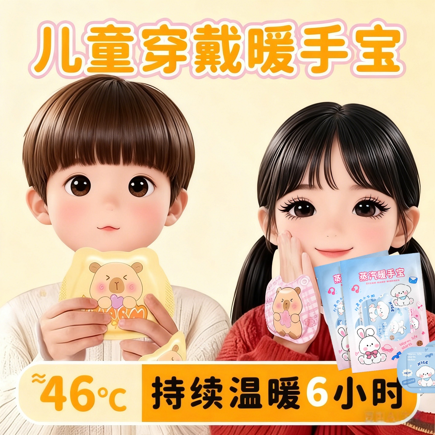 儿童上学专用暖手宝保暖神器