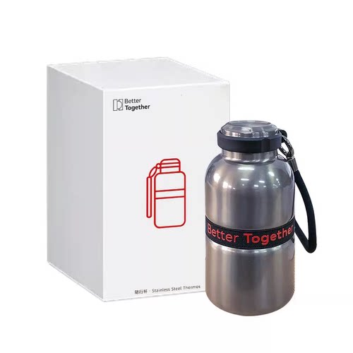 better together随行杯316不锈钢保温杯大容量420ml水杯运动