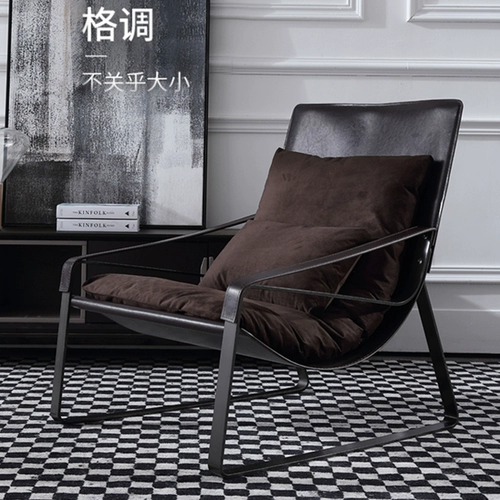 Nordic Light Luxury Single Dofa Стул Современный простые гостиные балконы -лаунж -стул дизайнер Lazy Staud Art Leisure Стул