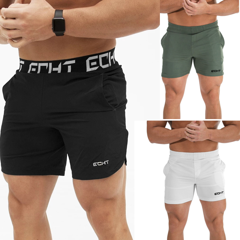 新款运动短裤男五分裤美式健身肌肉速干撸铁狗弹力跑步中裤大码潮