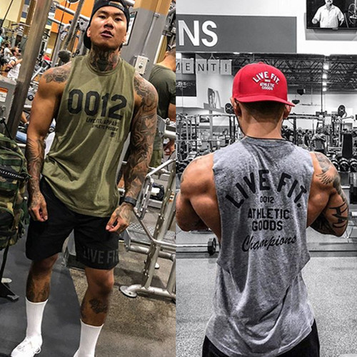 运动背心坎肩肌肉型潮牌无袖大码