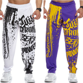 裤 夏季 男速干网眼透气篮球健身跑步弹力潮牌肌肉大码 运动长裤 新款