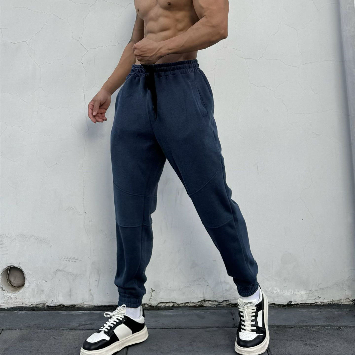 运动长裤男健身美式潮牌肌肉撸铁狗兄弟收口束脚卫裤休闲BD百搭,运动服/休闲服装,运动长裤,淘宝优惠券,粉丝福利购,淘宝优惠卷