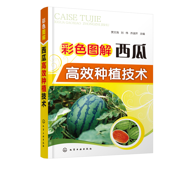 彩色图解西瓜高效种植技术 大棚西瓜种植书籍 棚室西瓜高效栽培 西瓜栽培模式育苗技术露地栽培覆盖栽培间作套种 病虫草害防治技术