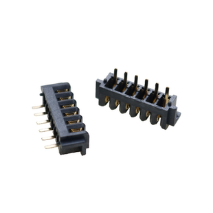 无人机御AIR锂电池接口母座刀片式 2.54mm间距6pin连接器充电接口